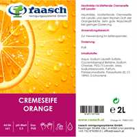 Preview: Cremeseife Orange 2 L Softflasche