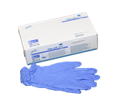 Preview: Nitril-Handschuhe Blau, Größe: L, puderfrei 100Stk