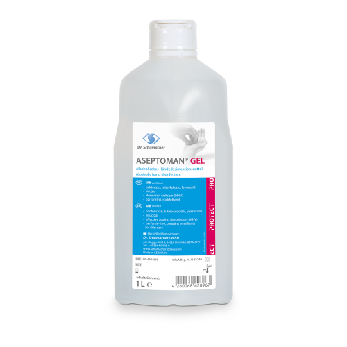 Aseptoman Gel Spenderflasche 1 L