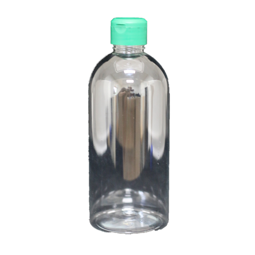 Leerflasche 500 ml PET mit Grünen Verschluss
