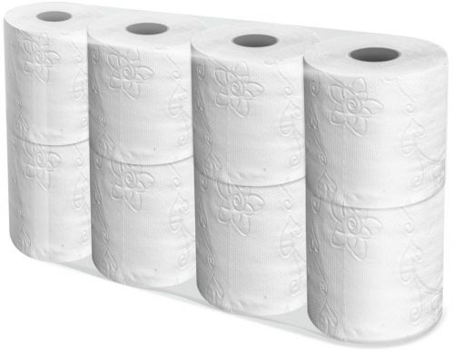 raasch Toilettenpapier 3 lagig WEISS MT1