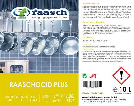raaschocid Plus Kalk- und Fettlöser 1L