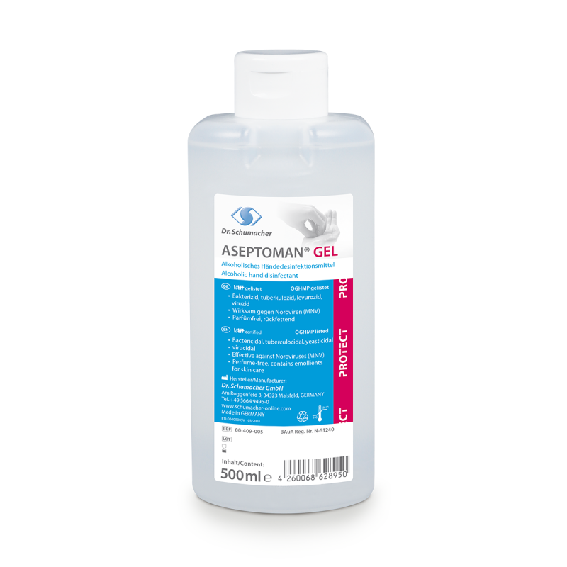 Aseptoman Gel Spenderflasche 500 ml