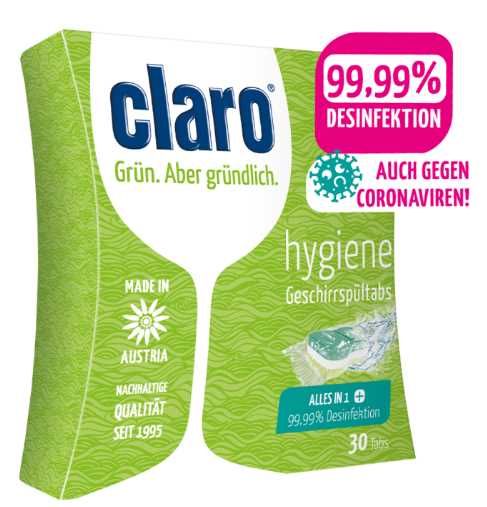 claro Hygiene Tabs 50 Stk. á 20g